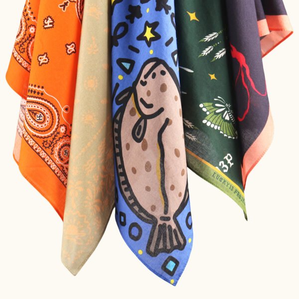 Custom Pure Cotton Scarf