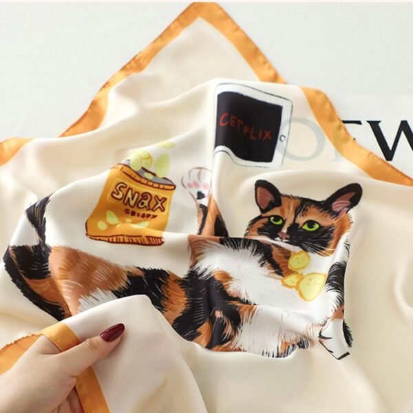 Personalized Square Scarf - Image 5