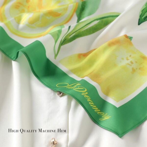 Custom Silk Scarf Wedding Scarf - Image 8