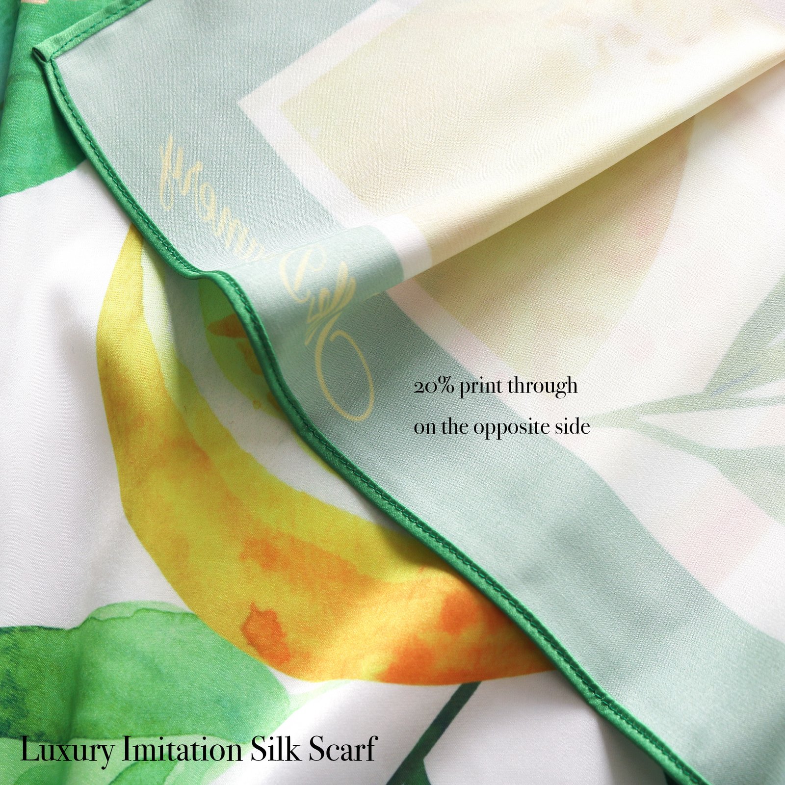 Custom Silk Scarf Wedding Scarf - Image 9