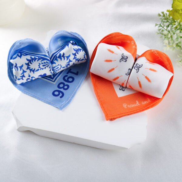Custom Pocket Square Party Scarf - Image 3