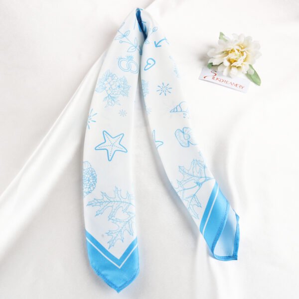Custom Wedding Silk Scarves - Image 4