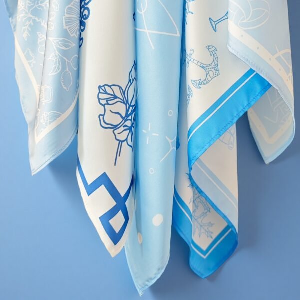 Custom Wedding Silk Scarves